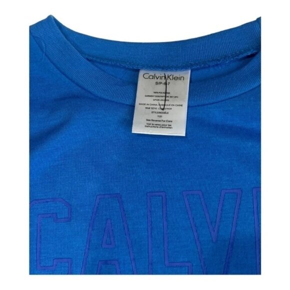 Calvin Klein Long Sleeve Shirt Size 6-7 - Picture 3 of 3